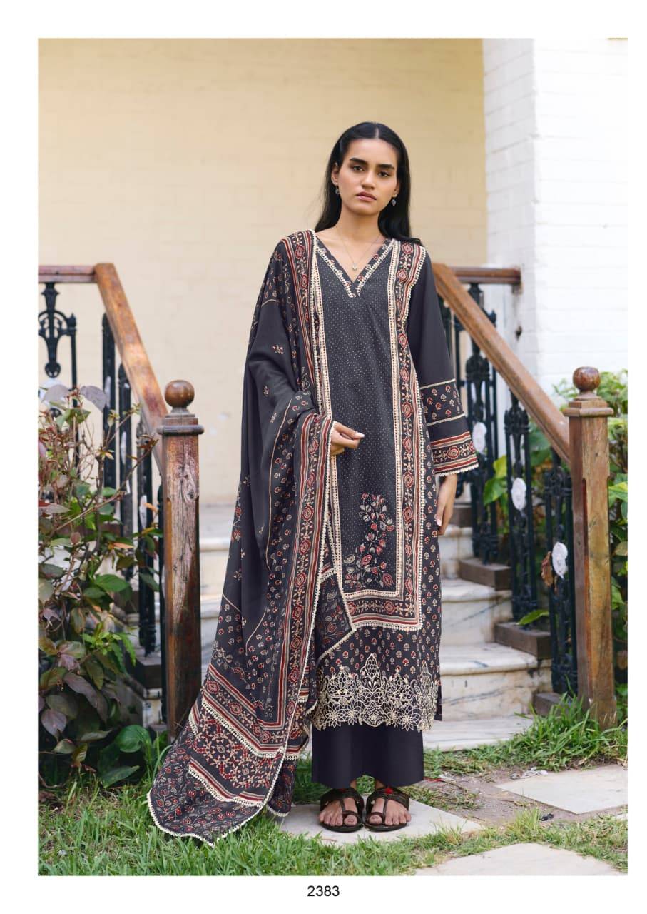 MANZIL To KIMORA SUIT 2383 To 2386 Series Indian Traditional Wear Pure Cotton dresses At Wholesale Price